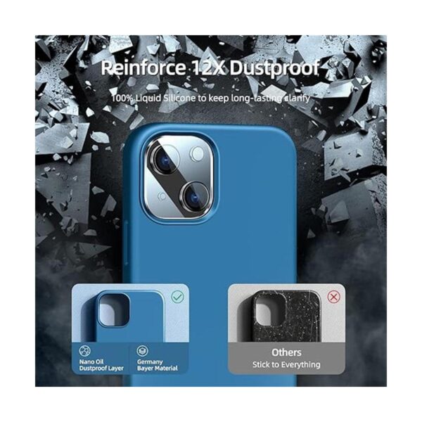 Dssairo 5 en 1 Funda diseñada para iPhone 13 con 2_4