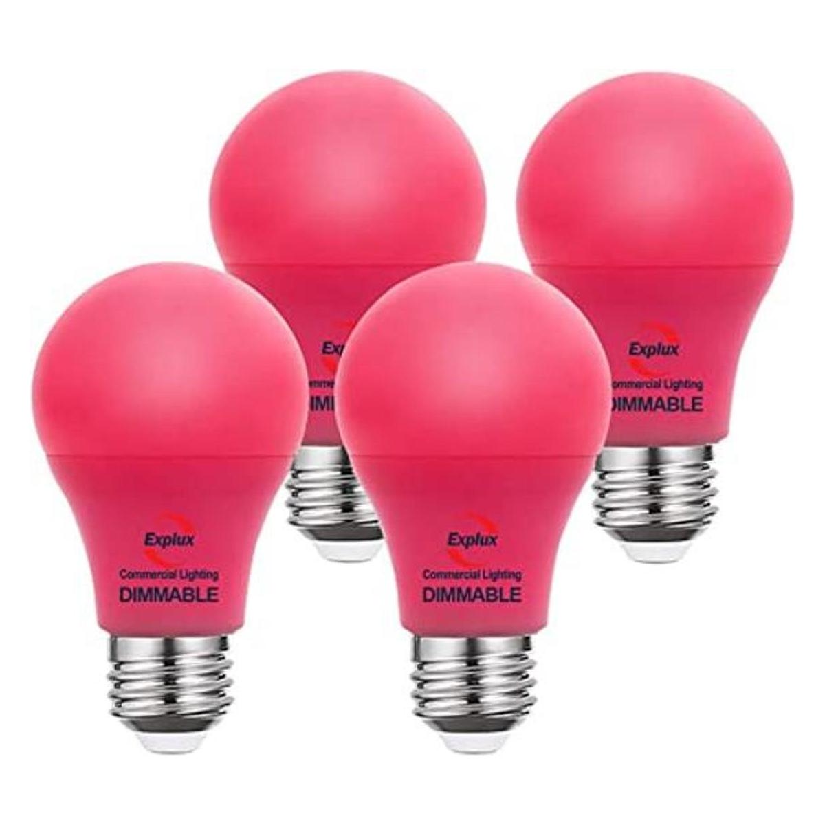 Explux Bombillas LED A19 regulables de grado comercial