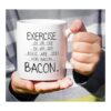 Taza divertida Retreez Los huevos de ejercicio son_5
