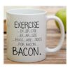 Taza divertida Retreez Los huevos de ejercicio son_4