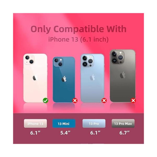 K TOMOTO Funda compatible con iPhone 13 protección_2