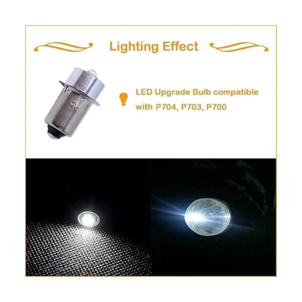 Podoy 780287001 Bombilla LED de 3 W y 18 V compatible con