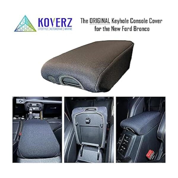 Koverz Funda de neopreno para consola central con agujero_2