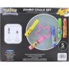 Pokemon Juego de tizas gigantes para exteriores con_3