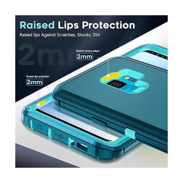LeYi Funda compatible con Galaxy S9 funda para Samsung_4