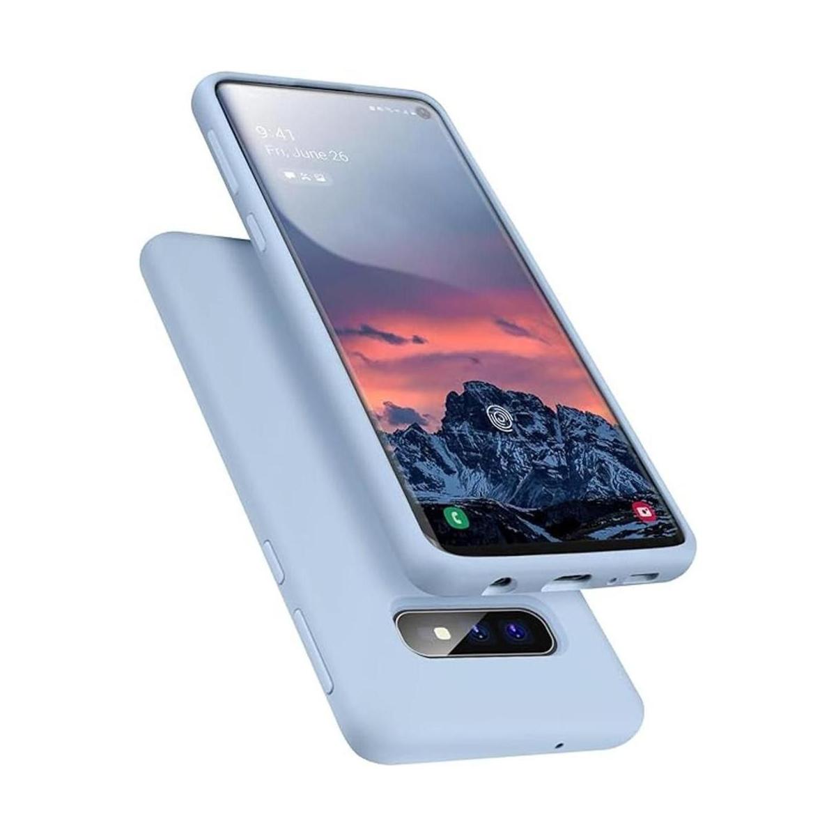 E Segoi Funda para Samsung Galaxy S10e funda de goma de