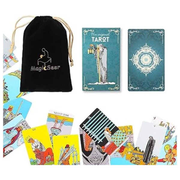 MagicSeer Tarjetas originales de tarot 78 barajas de_3