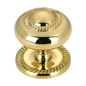 Richelieu hardware bp8048130 clásico latón Knob 1.5 latón_1