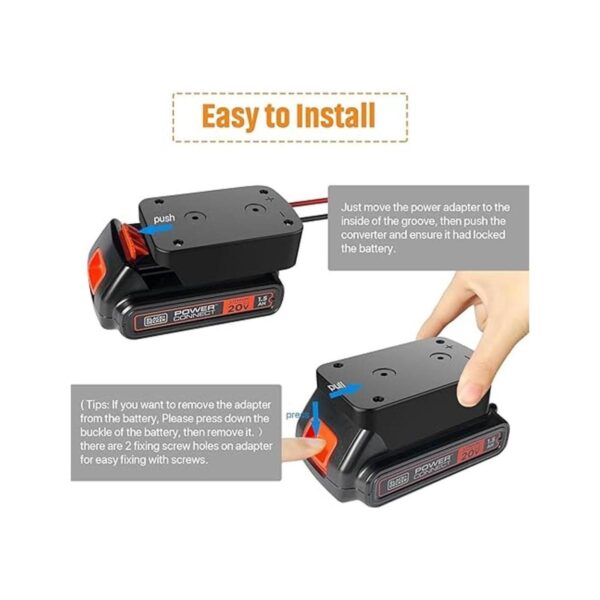 Adaptador de rueda de alimentación con fusible e