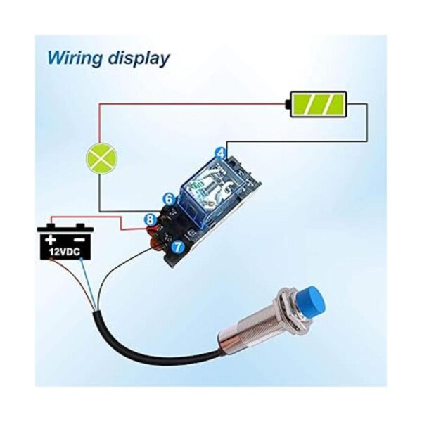 Taiss LJ18A38ZBX5V Interruptor de proximidad M18 0.315 in_2