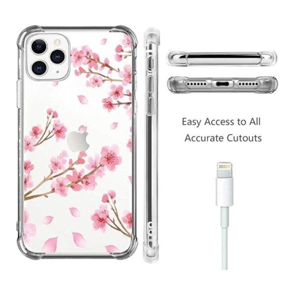 HEYORUN Sakura Funda protectora transparente de_3