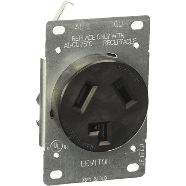 Leviton 5207S10 30 amperios 125250 voltios NEMA 1030R_1