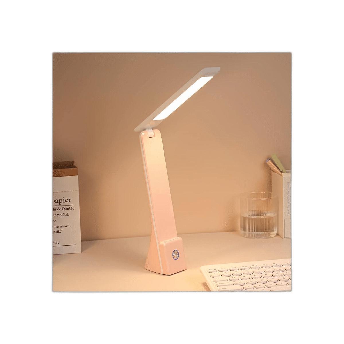 CometMars Lámpara LED de escritorio rosa lámpara
