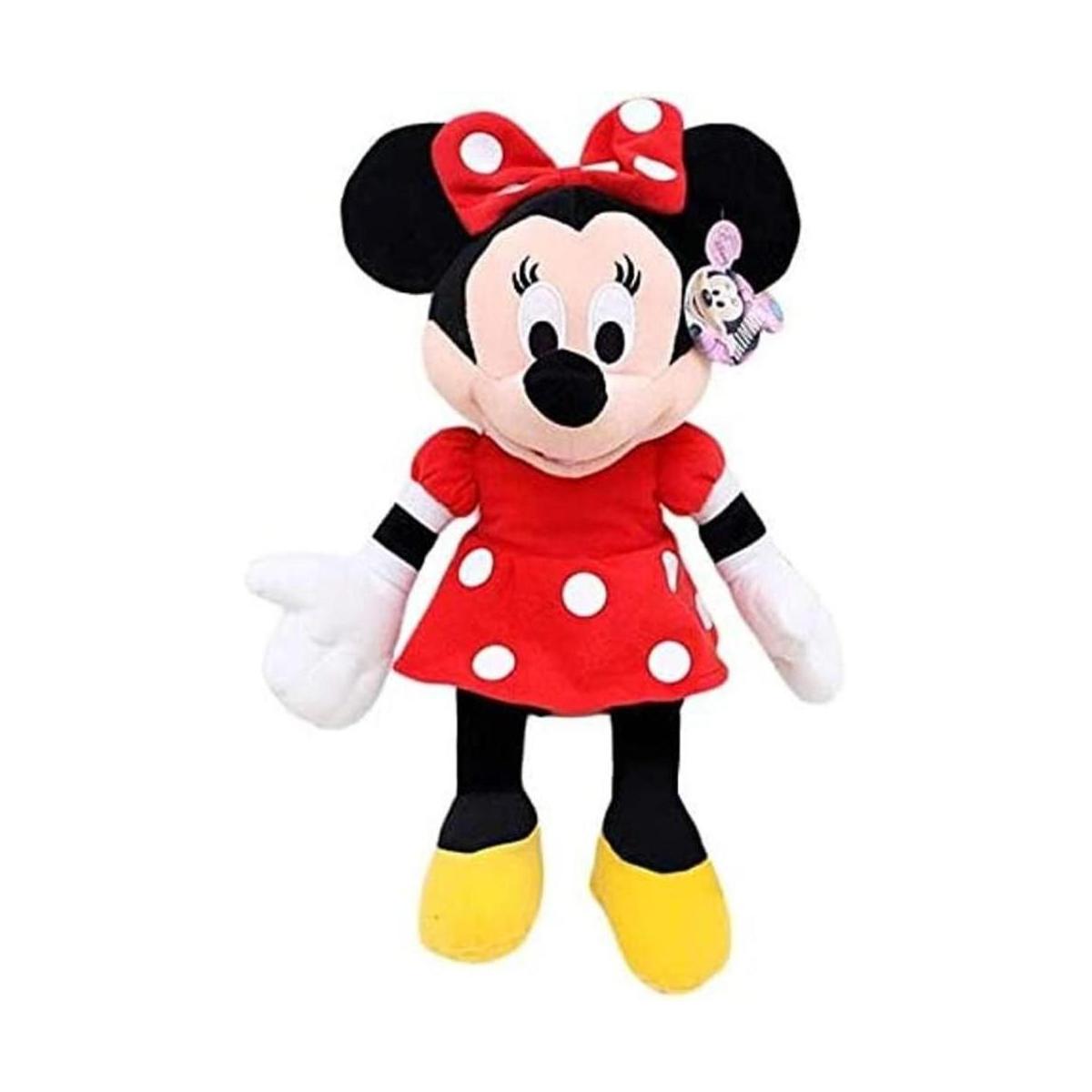 Disney Peluche clásico Minnie Mouse vestido de lunares