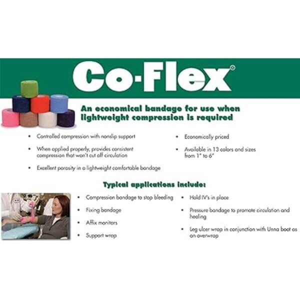 Andover coflex 4 X5yds Tan Carne 3Pack maDDma flexible_3