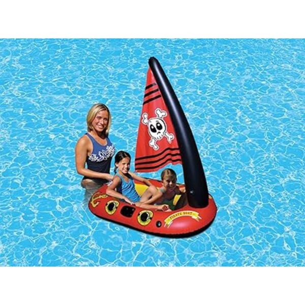 Poolmaster Flotador para piscina de barco pirata_3