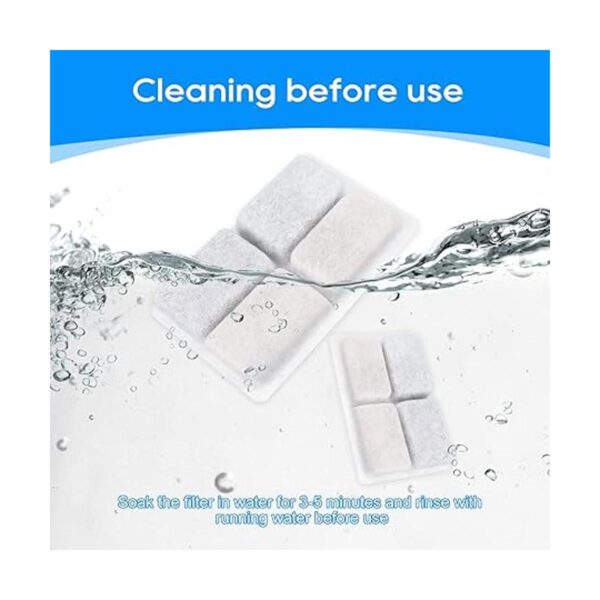 MyfatBOSS Filtro de fuente de agua para gatos paquete de
