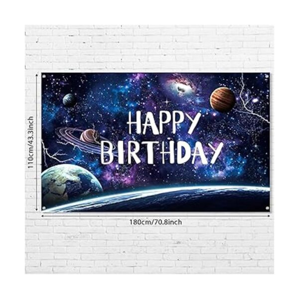 Decoración de fiesta de cumpleaños de galaxia espacial_2