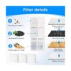 MyfatBOSS Filtro de fuente de agua para gatos paquete de