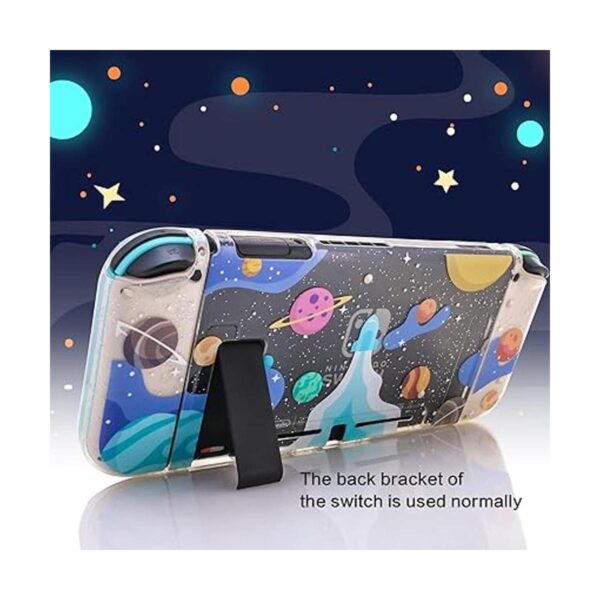 ECHZOVE Funda con purpurina para interruptor bonita funda_3