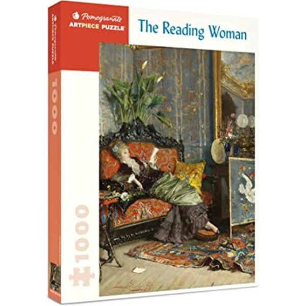 Pomegranate The Reading Woman Rompecabezas de 1000 piezas_1