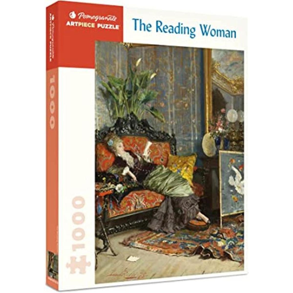Pomegranate The Reading Woman Rompecabezas de 1000 piezas