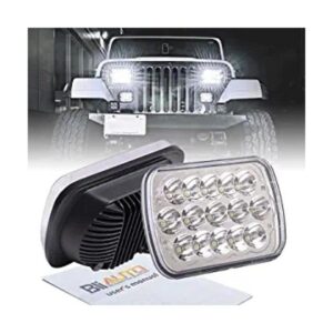 BLIAUTO Faros delanteros LED rectangulares H6054 H6054_1
