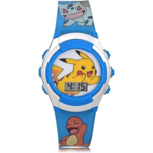 Pokémon Reloj de cuarzo para niños con correa de_1