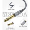 AkoaDa Cable de audio estéreo de 14 a 18 10_3