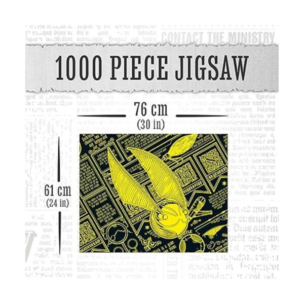 Paladone Harry Potter Golden Snitch 1000 piezas Jigsaw_2