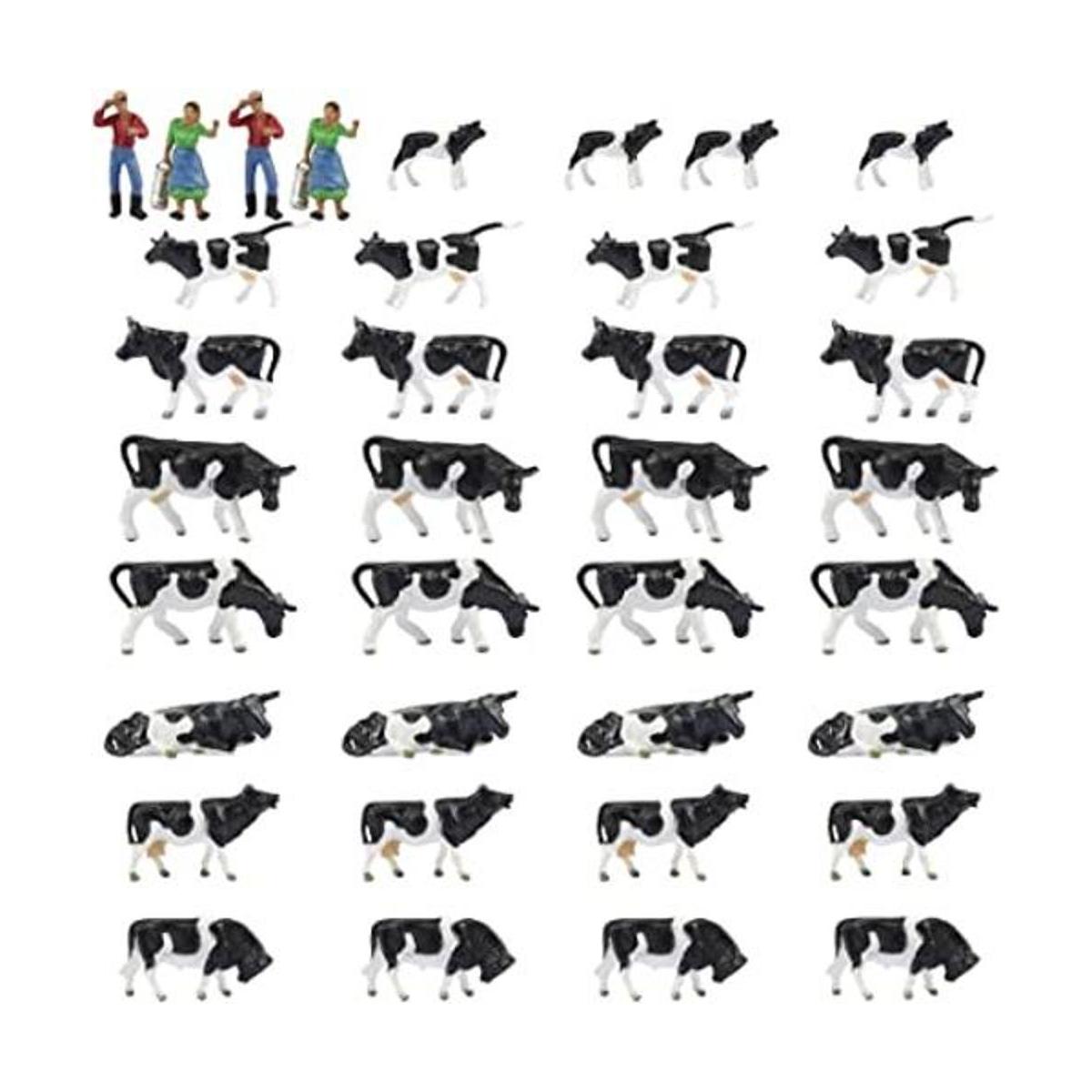 AN8704 Juego de juguetes de figuras de animales de granja