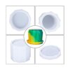 FineInno Molde de resina para dados con tapa moldes de