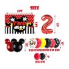 98 piezas de suministros de fiesta de cumpleaños de Mickey_4