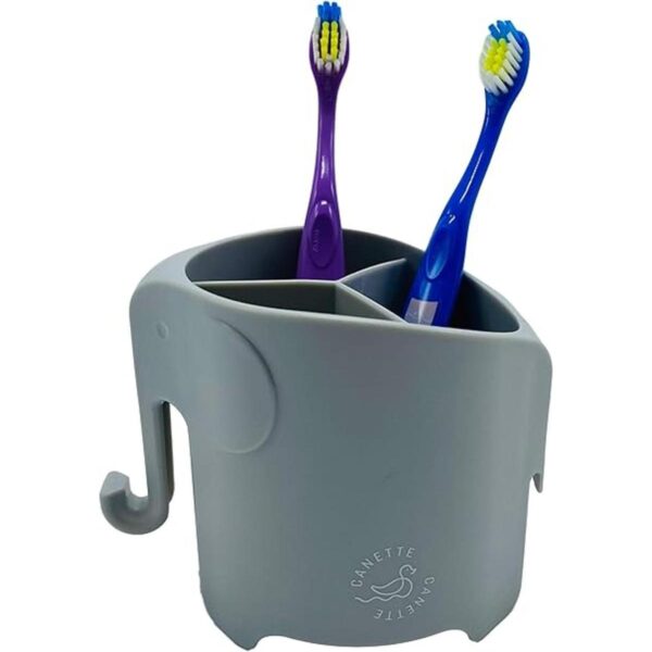 Canette Soporte para cepillo de dientes de elefante