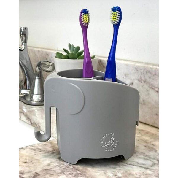 Canette Soporte para cepillo de dientes de elefante