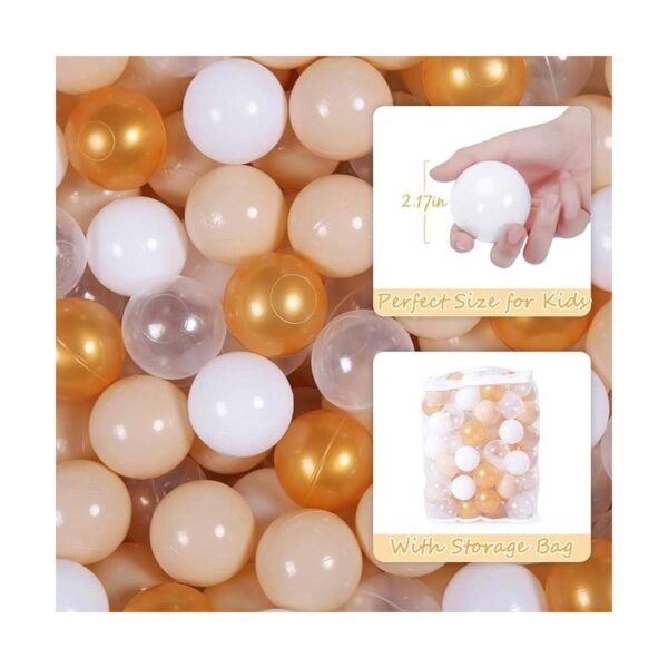 Realhaha Pit Balls Pelotas de plástico suave sin BPA no_3