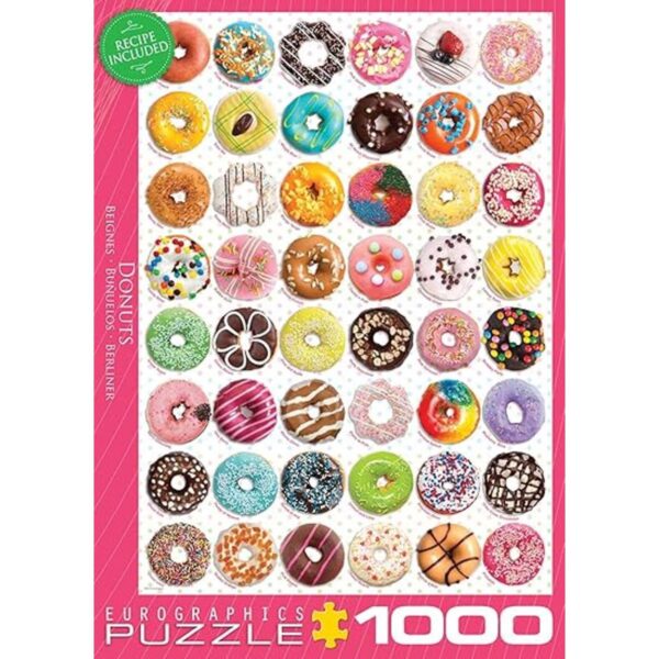 EuroGraphics Donuts Jigsaw Puzzle 1000 piezas 60000585_3