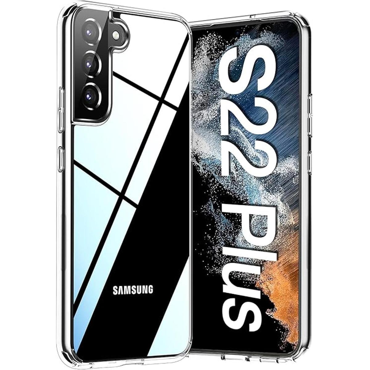 Meifigno Funda transparente para Samsung Galaxy S22 Plus