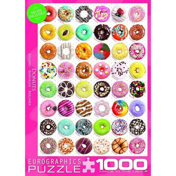 EuroGraphics Donuts Jigsaw Puzzle 1000 piezas 60000585_4
