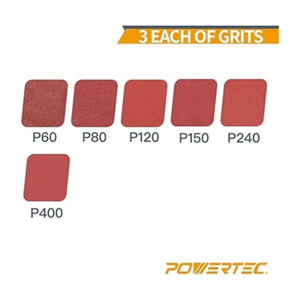 POWERTEC Correas de lijado de óxido de aluminio 110808 de_2