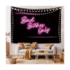 HuxtleEssentials Tapiz decorativo de pared Bad Bches_2