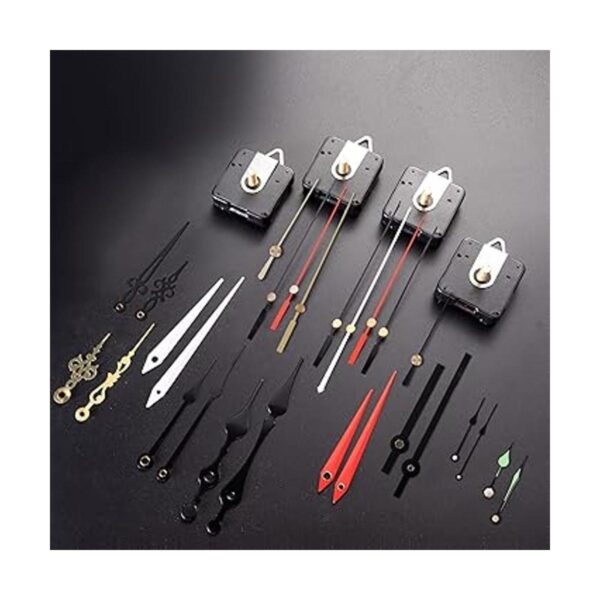 EMOON Kit de 6 piezas de mecanismo de reloj con 9