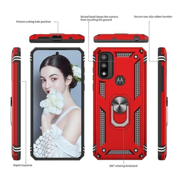 LeYi Funda para Moto G Power 2022 Motorola G Pure con 2_3