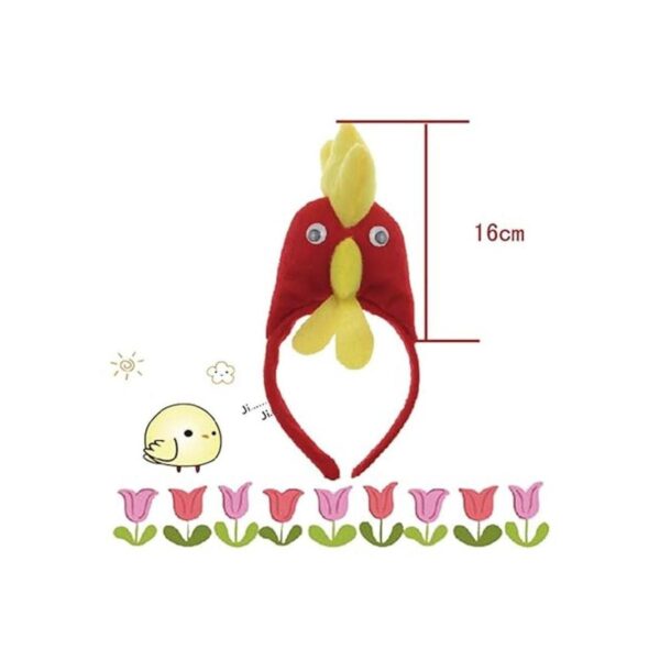 Amosfun Diadema para niños diseño de gallo