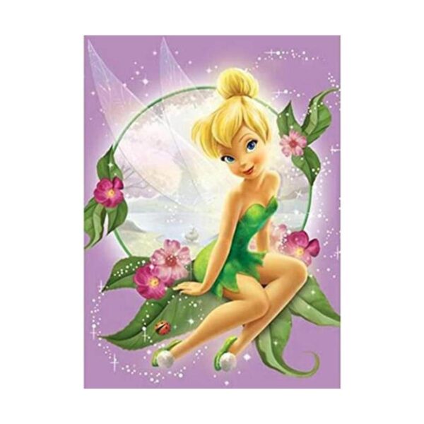 DIY 5D Diamond Painting Kit 16X12 Bell Princess Round