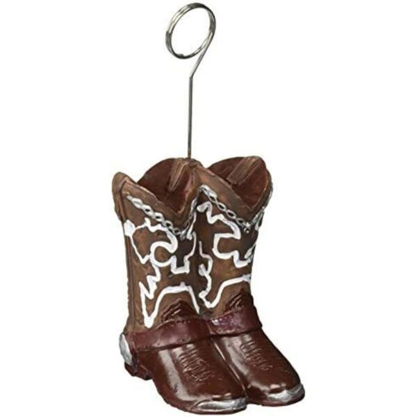 Botas de vaquero para fotos y globos 1 unidad_1