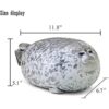 Chubby Spotted Seal Almohada de peluche de algodón con