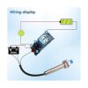 taiss 2pcs M8 2 mm Sensing DC 5 V NPN NC LJ8 A3 2Zax5_6
