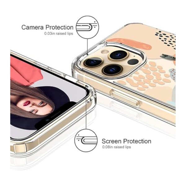 ICEDIO Funda para iPhone 13 Pro con protector de_2