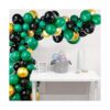 Kit de guirnalda de globos globos de látex verde oscuro y_4